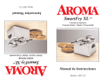 Aroma SmartFry XL ADF-212 Instruction manual