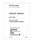 White-Westinghouse ES100 Service manual