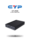 Cypress PCHD-HDMI-SCALER Specifications