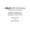 Asus AGP-V2740TV User`s manual