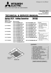 Mitsubishi City Multi PKFY-P.VBM-E Service manual