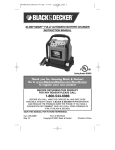 Black & Decker ABD110 Instruction manual