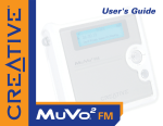 Creative MUVO2 FM User`s guide