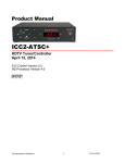 Contemporary Research ICC2 Product manual