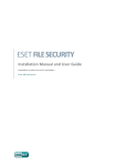 ESET GATEWAY SECURITY - FOR LINUX BSD AND SOLARIS Installation manual