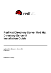 Red Hat NETSCAPE DIRECTORY SERVER 7.0 - DEPLOYMENT Installation guide