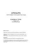OPENUPS - Mini