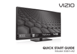 Vizio E551i-A2 Operating instructions