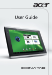 Acer A500 User guide