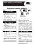 Carrier INFINITY ICS 58MVC Instruction manual