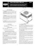 Bryant 602B Owner`s manual