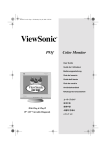 ViewSonic P95f+-2 User guide