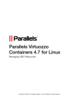 Parallels Virtuozzo Containers 4.7 for Linux