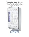 Universal Remote KP-900i Specifications