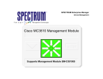 Cisco MC3810 Management Module (9033287-01)