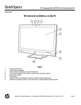 HP Compaq Elite 8300 Touch All-in-One QuickSpecs