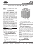 Carrier 38YCG Instruction manual