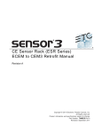 Electronic Theatre Controls Sensor Specifications