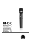 AKG HT 4500 Specifications