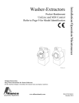 Alliance Laundry Systems UniLinc Specifications