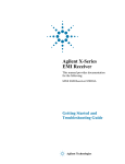 Agilent Technologies MXE EMI Receiver N9038A Troubleshooting guide