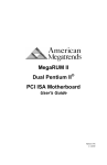 American Megatrends MegaRUM II User`s guide