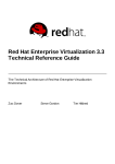 Red Hat Enterprise Virtualization 3.3 Technical Reference Guide