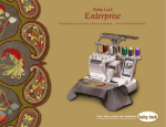 Baby Lock Embroidery Professional PLUS BMP9 Specifications