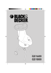 Black & Decker F855 Instruction manual