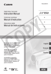 Canon ZR950 - ZR 950 Camcorder Instruction manual