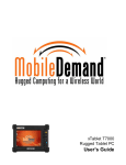 MobileDemand xTablet T7000 User`s guide