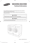 Samsung WF461AB Technical information