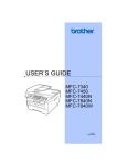 Brother MFC-7840N User`s guide