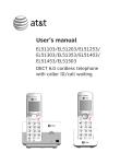 AT&T EL51503 User`s manual