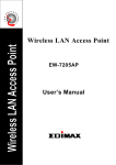 Atmel Wireless LAN Access Point User`s manual