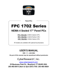 CyberResearch FPC 1702-C20 User`s manual