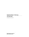 HP Digital AlphaStation 255 Family Technical data