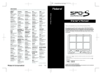 Roland SPD-6 Owner`s manual