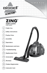 Bissell Zing 6489 SERIES User`s guide