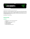 Razer Lachesis Product information guide