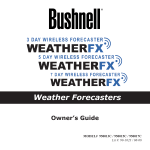 Ambient 3-Day Forecaster Troubleshooting guide