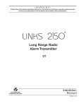 LINKS2150 UT Install manual v1.31 29004882 R001.p65