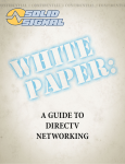 A GUIDE TO DIRECTV NETWORKING