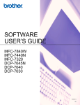 Brother DCP-7045N User`s guide