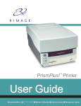 Rimage PrismPlus! User guide