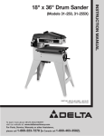 Delta 31-250 Instruction manual