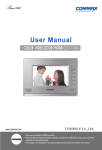 Commax CDV-71AM User manual