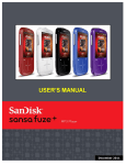 SanDisk Fuze User manual