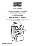 Maytag MBCM24FWBS00 Use & care guide