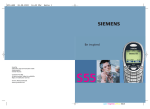 Siemens S55 User guide